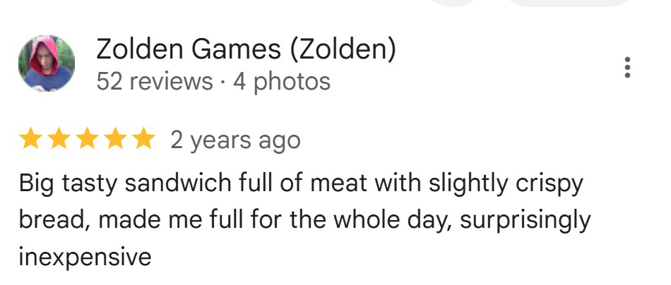 Customer review 3